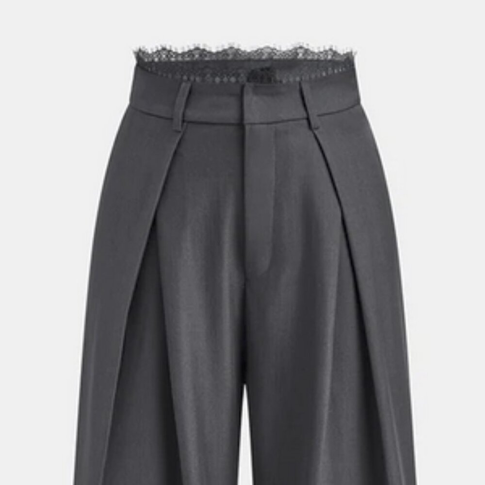 High-Waist Wide-Leg Pants